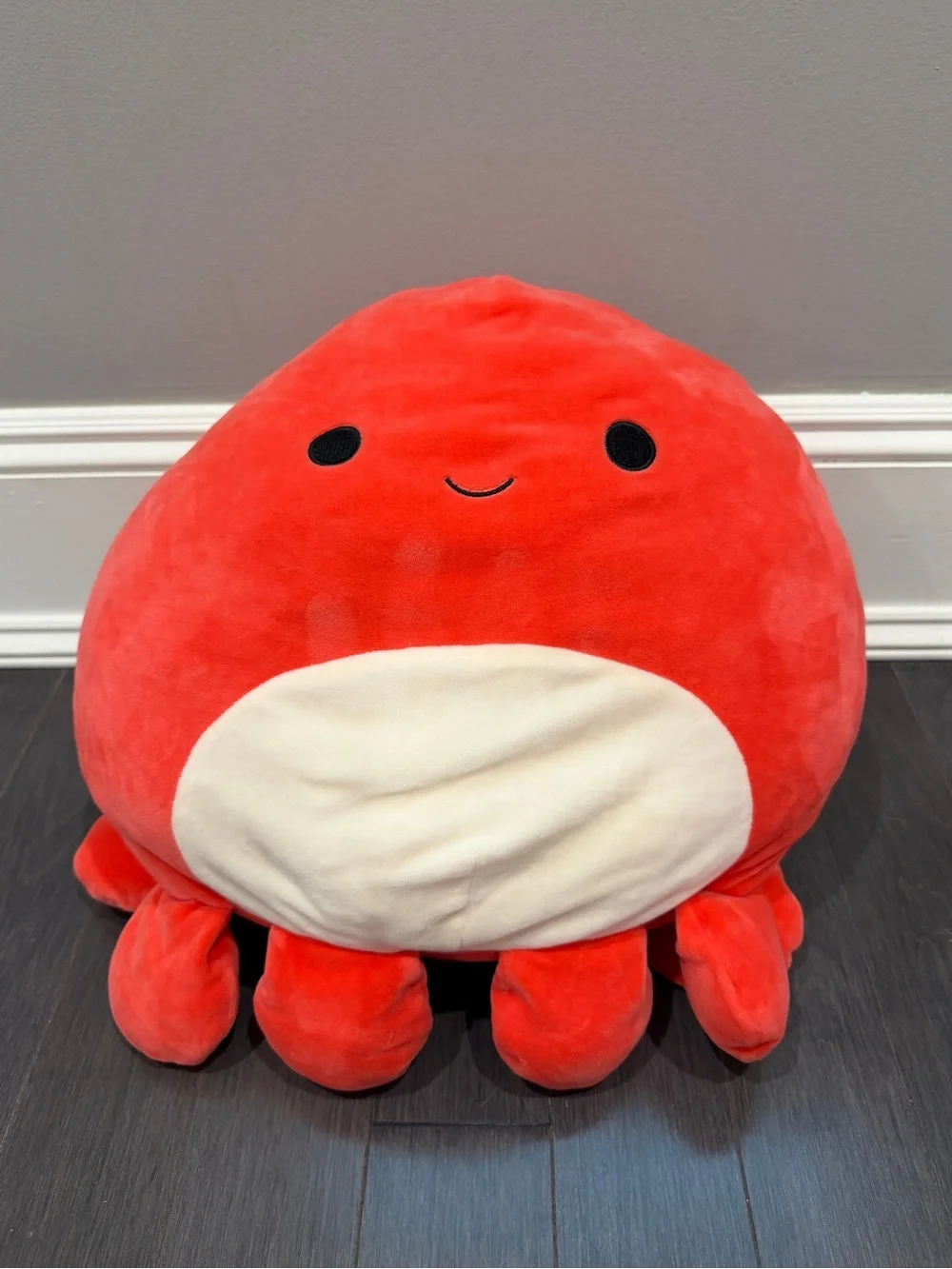 NWOT Squishmallows 16” in Red Plush Veronica Octopus Stuffed Animal Pillow